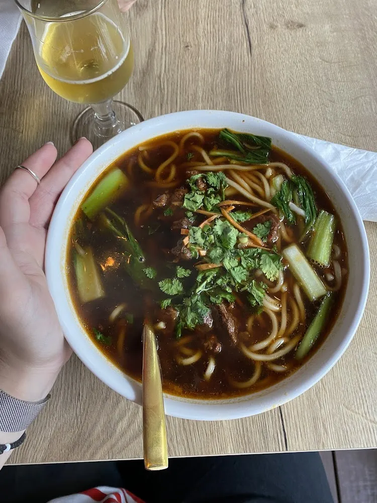Spicy Beef Noodles Soup